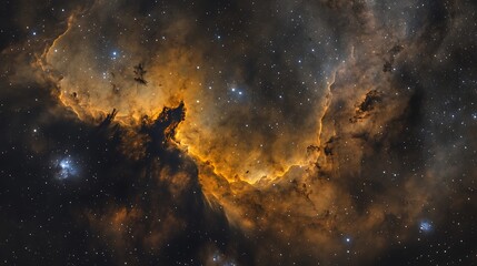 Fototapeta premium Colorful nebula in deep space