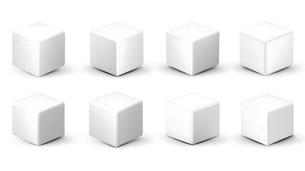 Obraz premium Cubic Reflections