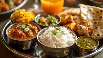 Delicious Indian Thali: A Culinary Journey