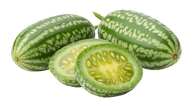 cucamelon isolated on transparent background