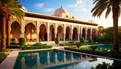 Traditional Arabic Building