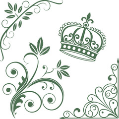 Elegant creative tree design of color