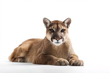 Obraz premium Majestic Mountain Lion The Apex Predator of the Wilderness