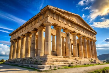 Obraz premium ancient-greek-temple 