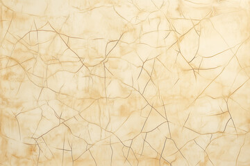 A close-up view of an abstract natural texture resembling cracked or wrinkled surface with soft beige and golden tones. Ideal for design backgrounds or conceptual artwork.