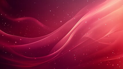 Obraz premium Abstract pink waves, sparkling dust