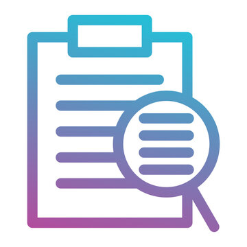 clipboard serch icon