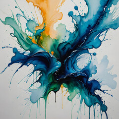 abstract blue background