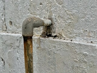old rusty pipes