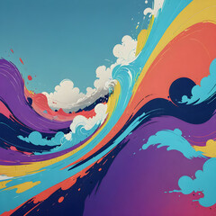 vector illustration of a abstract background