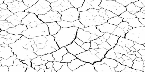  Monochrome abstract texture. Black and white pattern. Background of cracks, scuffs, chips.
