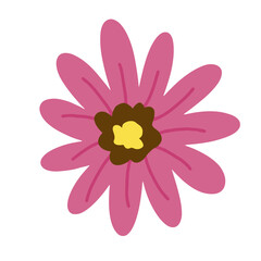 Botanical Summer: Clipart Flowers in Bloom, Summer Blooms: Flower Clipart Collection, Sun-Kissed Florals: Summer Clipart Set