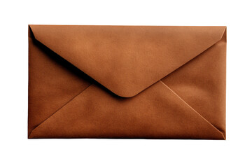 A brown paper envelope, unsealed, on a black background