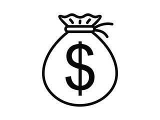 Money Bag Dollar Logo Images