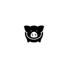 LOGO PIG BLACK 
