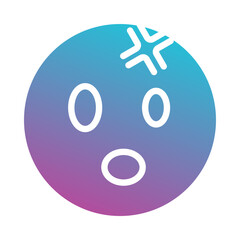 ugly emoji icon