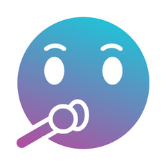 singing emoji icon
