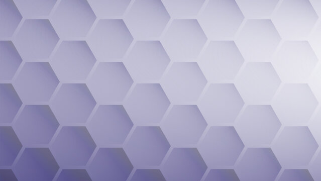 abstract geometric gradient hexagon modern light soft background