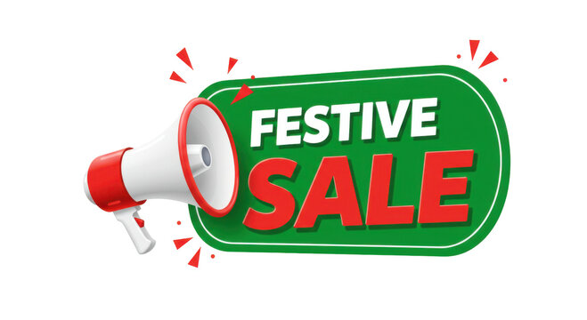 Festive sale badge PNG – vibrant decorative label with bold sale text, colorful elements, and celebratory design – transparent background for holiday promotions, marketing, and online banners