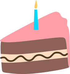 Birthday Cake Illustration