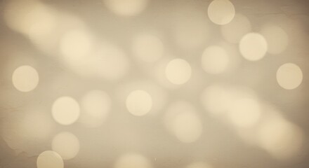 Fototapeta premium Soft gold bokeh background for festive season celebration and party decoration element design use on transparent background