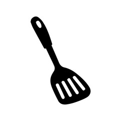 spatula glyph icon