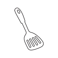 spatula line icon