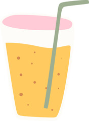 Birthday Drink Illustration