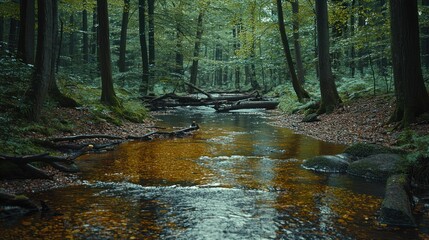 Tranquil forest stream (1)