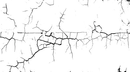 Noise Rough Design. Vector Illustration.
Old wall background crack vector, grunge texture. crack on the wall with broken pieces. 