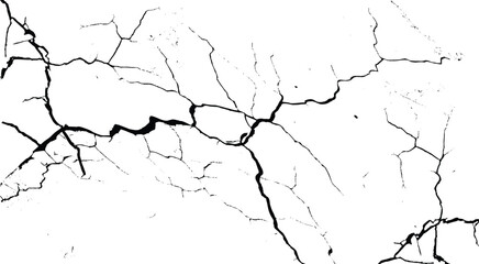 Distress Grunge Texture. Seamless Pattern. Halftone Old, Retro Background. Broken, Cracked Wall Texture. Scratched, Dirt Print. Black and White Grunge Style. Vector Illustration. 