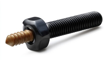 Festive bolt isolated on white background. Generative AI