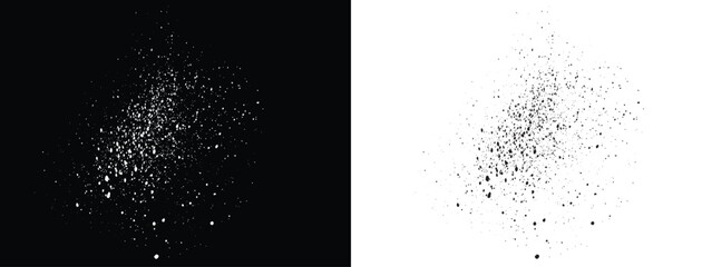 Distressed grunge texture black and white blood texture banner