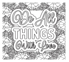 Motivational Quotes Coloring Pages For Adutls