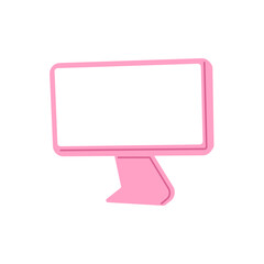 monitor with blank screen