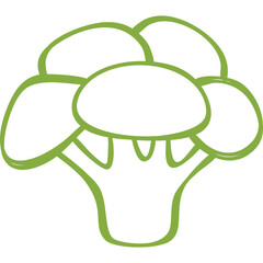 Doodle Simple Vegetable