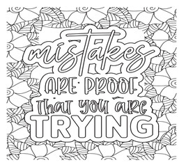 Motivational Quotes Coloring Pages For Adutls
