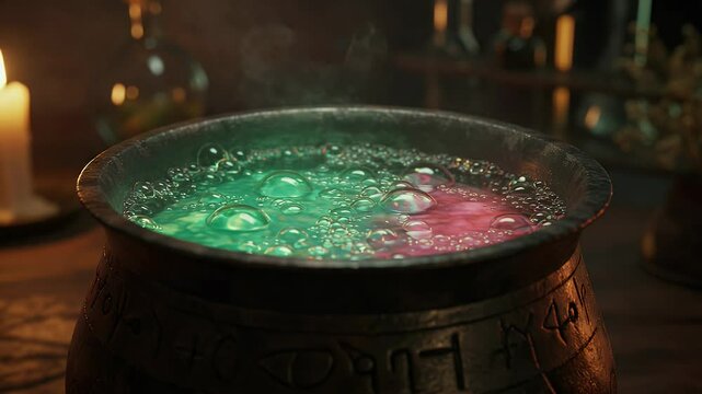 Mystical Potion Brewing: A Cauldron of Enchantment