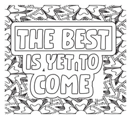 Motivational Quotes Coloring Pages For Adutls