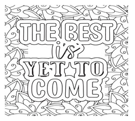 Motivational Quotes Coloring Pages For Adutls