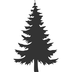 Pine Tree Silhouette