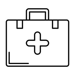 First Aid line icon