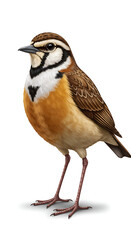 Obraz premium Meadowlark portrait standing proudly