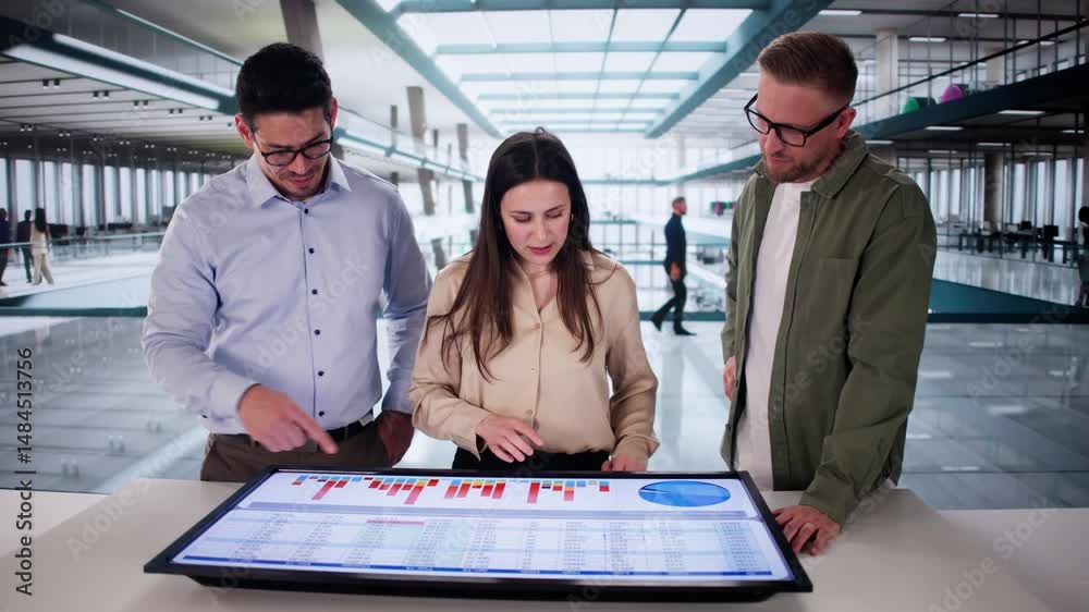 Poster Data Analyst Using Data Analytics KPI