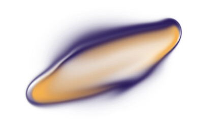 design form without background. with blurry purple yellow colors. transparent background