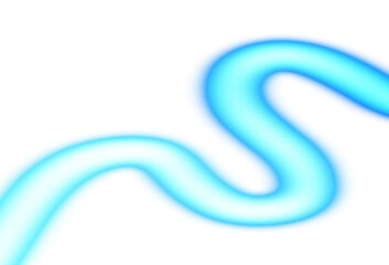 Abstract neon motion fluid wave line overlay on transparent background, futuristic neon line wave glowing effect background cutout, glow effect, color gradients light leaks.