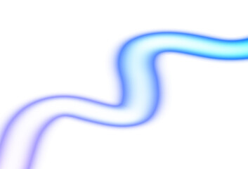 Abstract neon motion fluid wave line overlay on transparent background, futuristic neon line wave glowing effect background cutout, glow effect, color gradients light leaks.