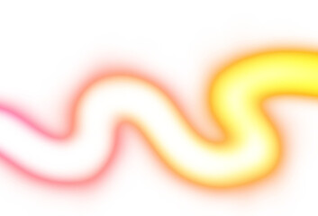 Abstract neon motion fluid wave line overlay on transparent background, futuristic neon line wave glowing effect background cutout, glow effect, color gradients light leaks.