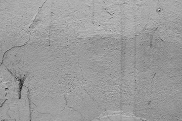Abstract background of gray abandoned concrete wall.