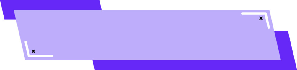 Fototapeta premium Modern Tittle Box Shape Element